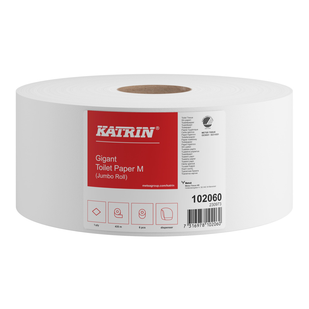 Katrin M Gigant 1 Basic 1 ply Toilet paper