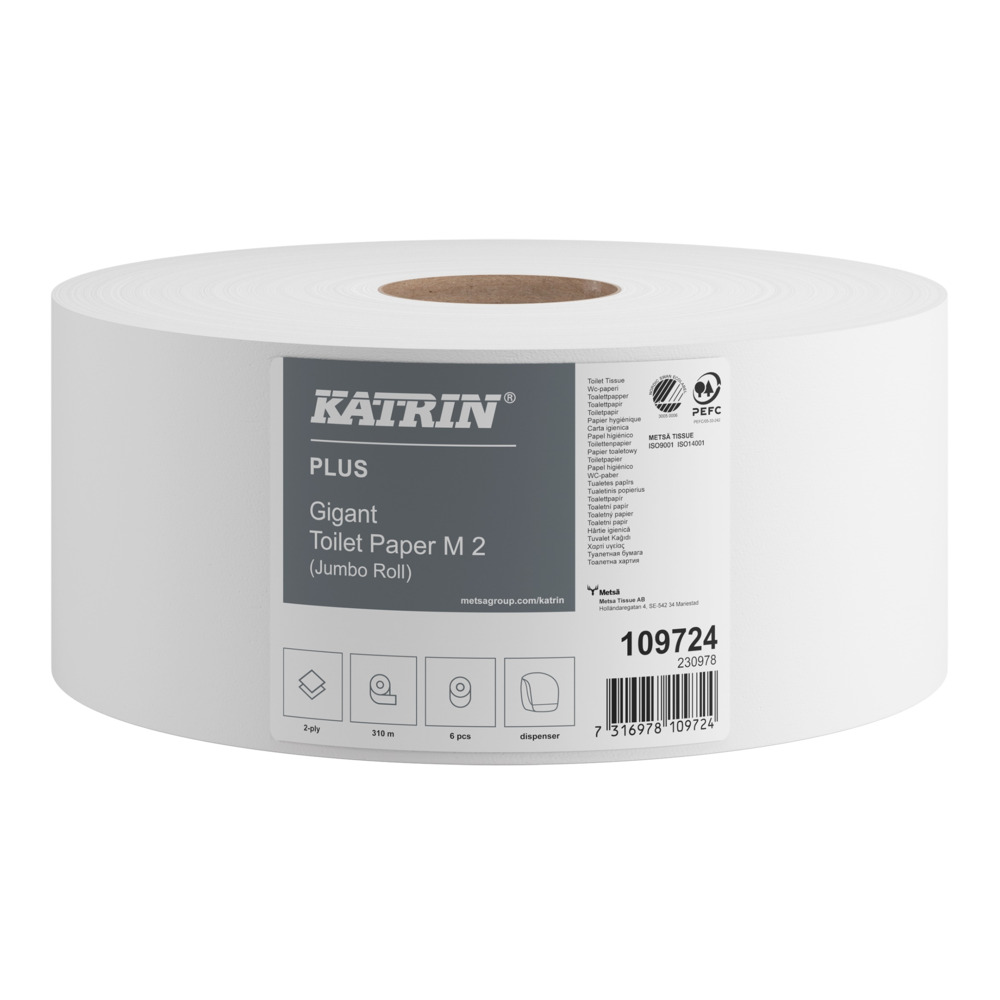 Katrin M Gigant Basic 2 ply Toilet paper