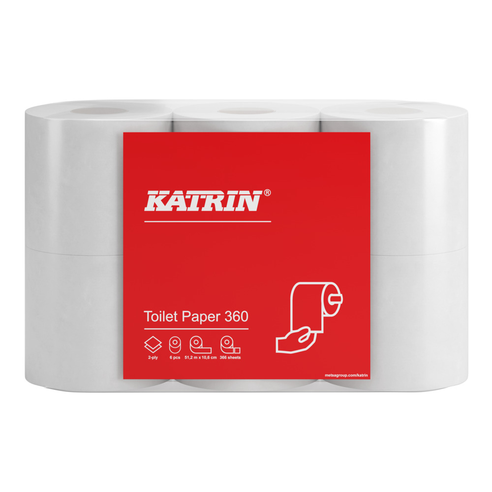 Katrin Basic 2 ply Toiletpapir